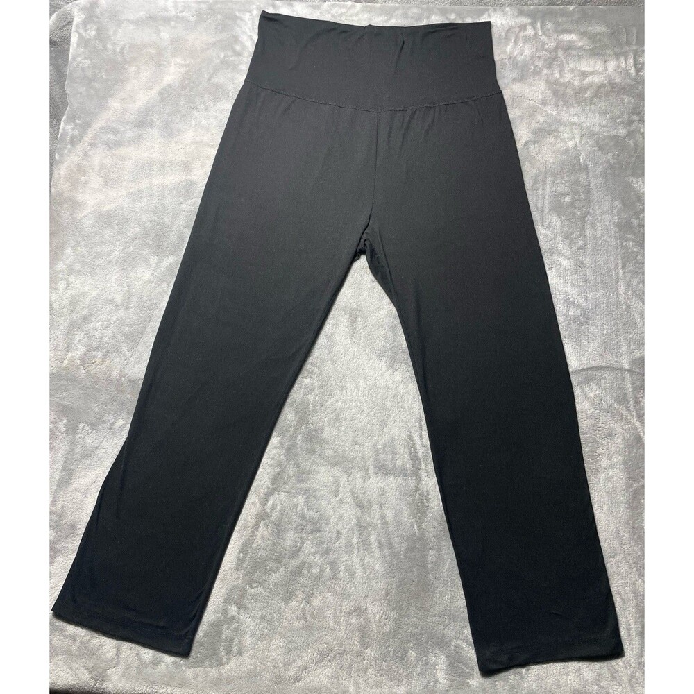 Bobbie Brooks High Waist Leggings Pull On Stretch Women’s 2X Black